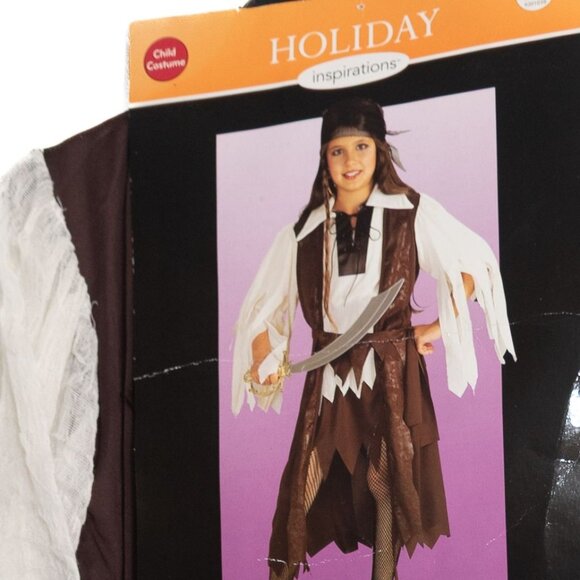 Child Caribbean Pirate Queen Costume Size S Holiday Inspirations - Picture 2 of 8